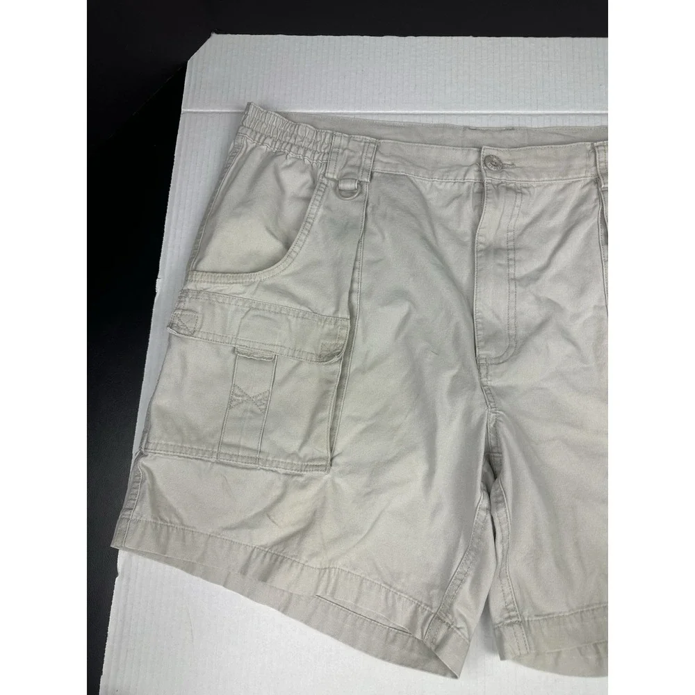 Hook & Tackle Mens Utility Cargo Shorts Size 42 Relaxed Fit Outdoor Fishing
